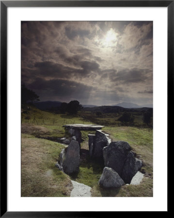 View Of Capel Garmon, A Stone Age Burial Chamber In Wales by Farrell Grehan Pricing Limited Edition Print image