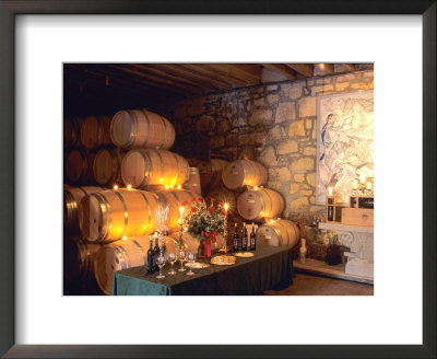 Entrance To The Wine Caves At The Del Dotto Winery, Napa Valley Wine Country, California, Usa by John Alves Pricing Limited Edition Print image