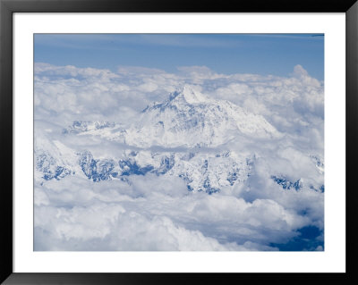 Mount Everest, Himalayas, Border Nepal And Tibet, China by Ethel Davies Pricing Limited Edition Print image