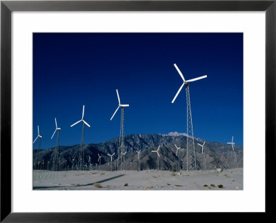 Field Of Wind Generators, Palm Springs, Usa by Lee Foster Pricing Limited Edition Print image