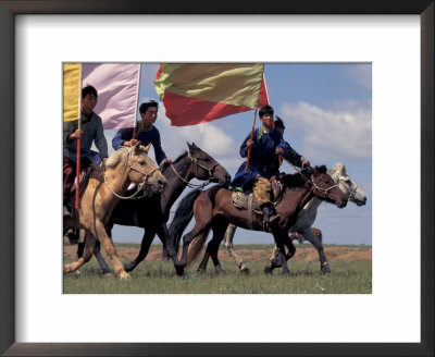 Horse Racing At Nadaam, Mongolia by Keren Su Pricing Limited Edition Print image