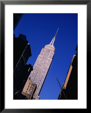 Empire State Building On Manhattan, Nyc, New York, Usa by James Marshall Pricing Limited Edition Print image