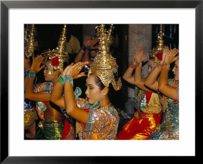 Dancers Performing At The Erawan Shrine, Bangkok, Thailand, Southeast Asia by Marco Simoni Pricing Limited Edition Print image