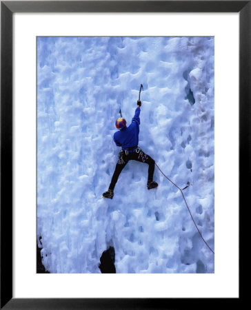 Ice Climbing In Colorado by Bill Hatcher Pricing Limited Edition Print image