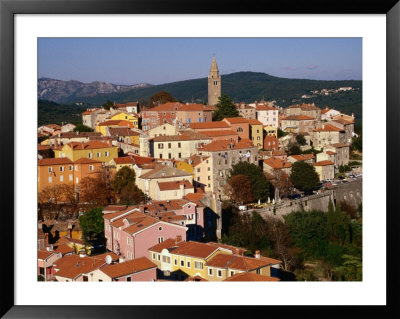 Medieval Hill-Top Town, Labin, Croatia by Wayne Walton Pricing Limited Edition Print image