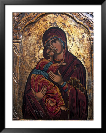 Religious Icon, Meteora, Greece by Dave Bartruff Pricing Limited Edition Print image