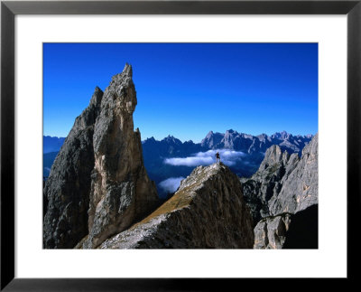 Pinnacle On Southern Spur Of Monte Propera, Dolomiti Di Sesto Natural Park,Italy by Grant Dixon Pricing Limited Edition Print image
