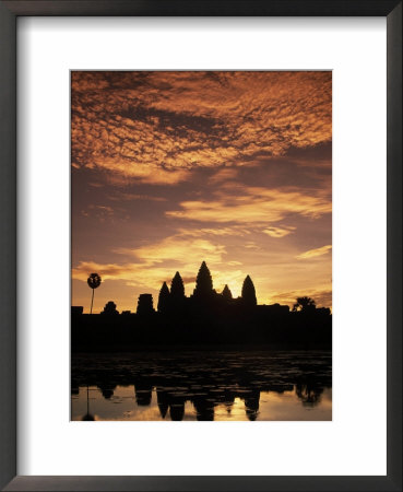 Sunrise At Angkor Wat Temple by Angelo Cavalli Pricing Limited Edition Print image