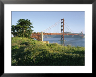 The Golden Gate Bridge Looms Above Fort Point by Rich Reid Pricing Limited Edition Print image