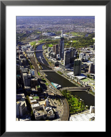 Yarra River, Melbourne, Victoria, Australia by David Wall Pricing Limited Edition Print image