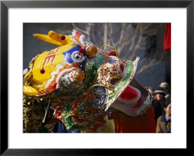 Dancing Dragon In A Chinese New Year Parade by Nadia M. B. Hughes Pricing Limited Edition Print image