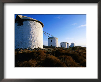 Windmills West Of Town, Bodrum, Turkey by John Elk Iii Pricing Limited Edition Print image