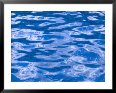 Water Ripples In Swimming Pool, Grande Terre, Guadaloupe, Caribbean by Walter Bibikow Pricing Limited Edition Print image