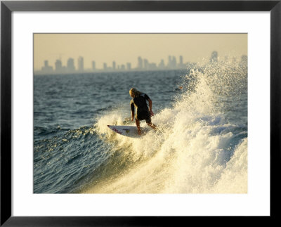 Surfer, Gold Coast, Queensland, Australia by David Wall Pricing Limited Edition Print image