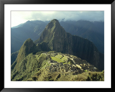 Machu Picchu, The Lost City Of The Incas, Rediscovered In 1911, Peru, South America by Christopher Rennie Pricing Limited Edition Print image