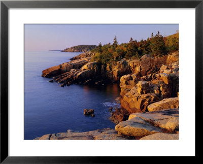 Rocky Shoreline, Acadia National Park, Maine, New England, Usa by Roy Rainford Pricing Limited Edition Print image