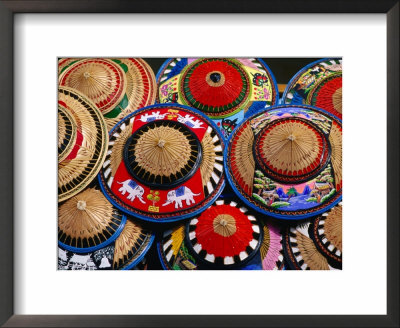 Display Of Painted Umbrellas, Baw Sang, Thailand by Chris Mellor Pricing Limited Edition Print image