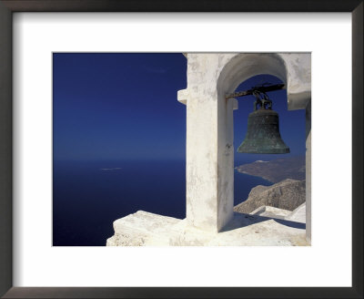 Panagia Kalamiotissa Monastery Bell Tower, Cyclades Islands, Greece by Michele Molinari Pricing Limited Edition Print image