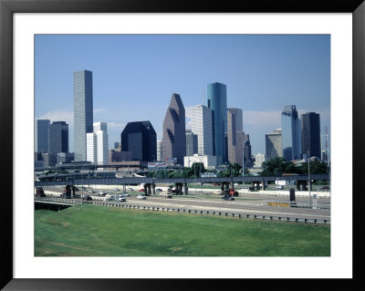 Skyline Of Houston, Tx by Michael Howell Pricing Limited Edition Print image