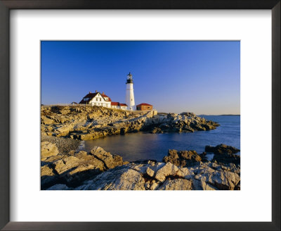 Portland Head Lighthouse, Cape Elizabeth, Maine, New England, Usa by Roy Rainford Pricing Limited Edition Print image