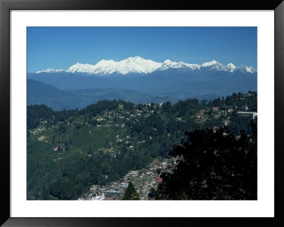 Kanchenjunga Massif Seen From Tiger Hill, Darjeeling, West Bengal State, India by Tony Waltham Pricing Limited Edition Print image