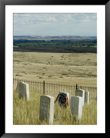 Site Of Massacre, Including Where Custer Fell, Little Big Horn, Montana, Usa by Ethel Davies Pricing Limited Edition Print image