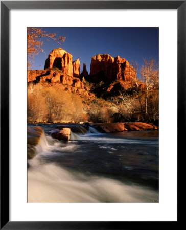 Sunset On Cathedral Rock, Oak Creek, Sedona, Arizona by Witold Skrypczak Pricing Limited Edition Print image