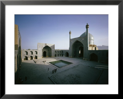 Exterior View Of The Masjid-I-Shah Mosque In Isfahan by James P. Blair Pricing Limited Edition Print image