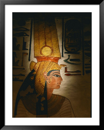 Painting Located In The Tomb Of Nefertari by Kenneth Garrett Pricing Limited Edition Print image