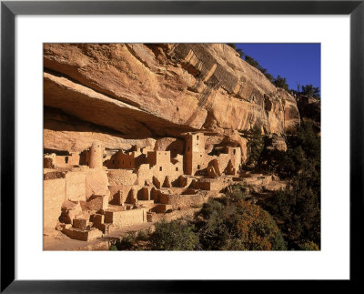 Ruins Of The Anasazi Cliff Palace Occupied Between A.D. 550 And 1300 by Ira Block Pricing Limited Edition Print image