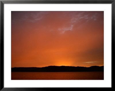 Colorful Sunset In Chatam Strait, Alaska by Ralph Lee Hopkins Pricing Limited Edition Print image