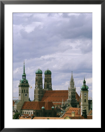 View Of The Skyline Of Old Town Munich by Taylor S. Kennedy Pricing Limited Edition Print image