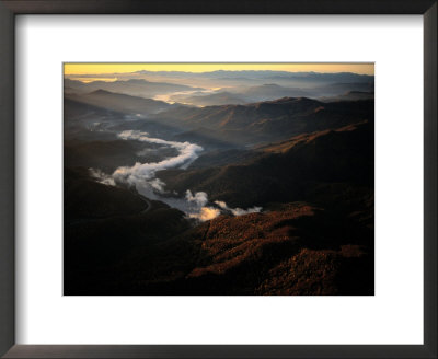 A Mist-Shrouded Morning In Tennessee by Randy Olson Pricing Limited Edition Print image