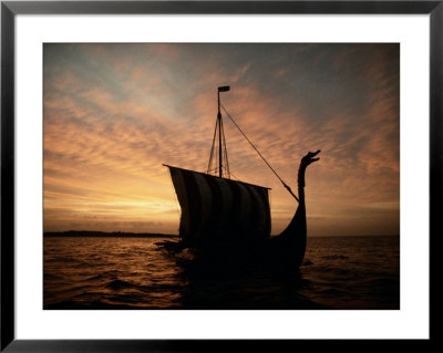 Viking Ship Replica by Ted Spiegel Pricing Limited Edition Print image