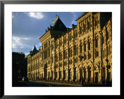 Late Evening At The Old Stock Exchange Building On Red Square, Moscow, Russia by Jonathan Smith Pricing Limited Edition Print image