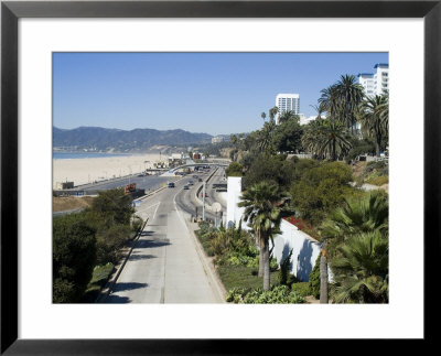 Pacific Coast Highway, Santa Monica, California, Usa by Ethel Davies Pricing Limited Edition Print image