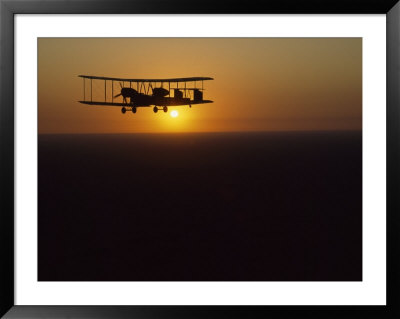 Vimy At Sunrise Near Cloncurry As It Passes Over Australia's Outback by James L. Stanfield Pricing Limited Edition Print image