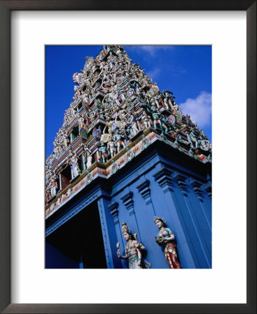 Sri Srinviasa Perumal Temple, Large Complex Devoted To Vishnu, Singapore by Glenn Beanland Pricing Limited Edition Print image