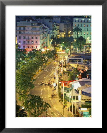 Overview Of La Pantiero, Cannes, France by Walter Bibikow Pricing Limited Edition Print image