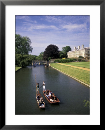 Punting On The Backs, Cambridge, England by Nik Wheeler Pricing Limited Edition Print image