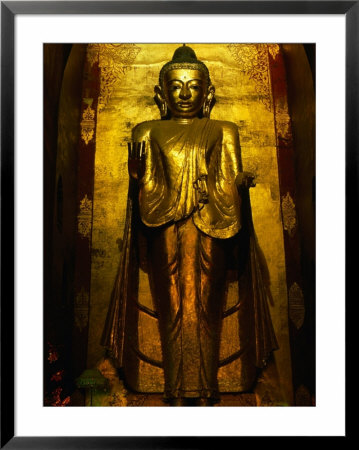 Konagamana Buddha Of The Ananda Temple (Patho), Bagan, Mandalay, Myanmar (Burma) by Anders Blomqvist Pricing Limited Edition Print image