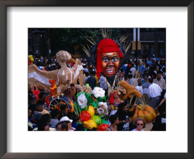 Large Puppets On Parade At Notting Hill Carnival In August, London, United Kingdom by Juliet Coombe Pricing Limited Edition Print image
