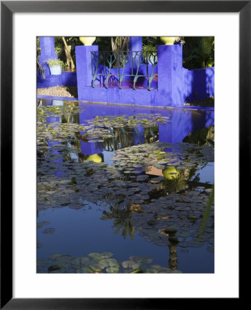 Villa Reflexion, Jardin Majorelle And Museum Of Islamic Art, Marrakech, Morocco by Walter Bibikow Pricing Limited Edition Print image