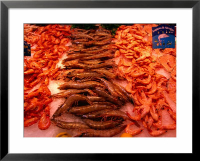 Seafood For Sale, Toulouse, France by Martin Moos Pricing Limited Edition Print image