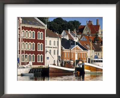 Harbour And Gamle Stavanger, Norway by Doug Pearson Pricing Limited Edition Print image