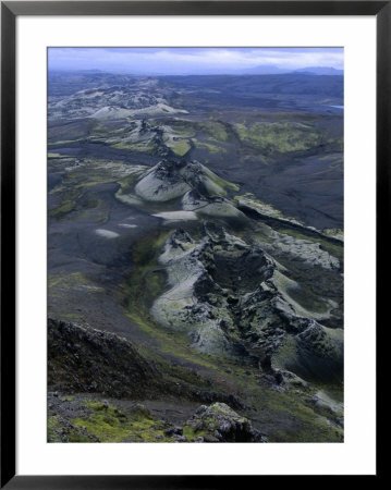 Crater Row From The 1783 Volcanic Eruptions, Sudurland, Iceland by Grant Dixon Pricing Limited Edition Print image