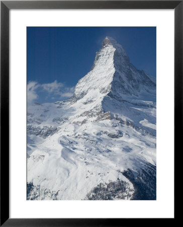 The Matterhorn, Zermatt, Valais, Wallis, Switzerland by Walter Bibikow Pricing Limited Edition Print image