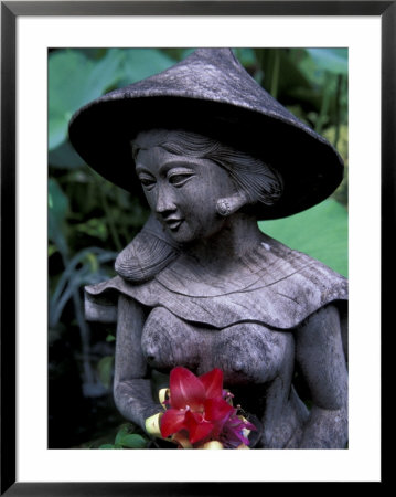 Shrine Of Buddha With Flower Decoration, Bali, Indonesia by Keren Su Pricing Limited Edition Print image