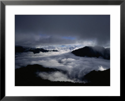 Clouds At Sunrise On Central Cross Highway Near Hohuangshan, Taiwan by Martin Moos Pricing Limited Edition Print image
