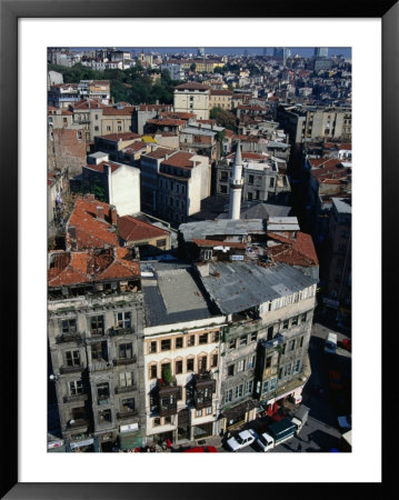 Buildings In Beyoglu, Istanbul, Turkey by Peter Ptschelinzew Pricing Limited Edition Print image